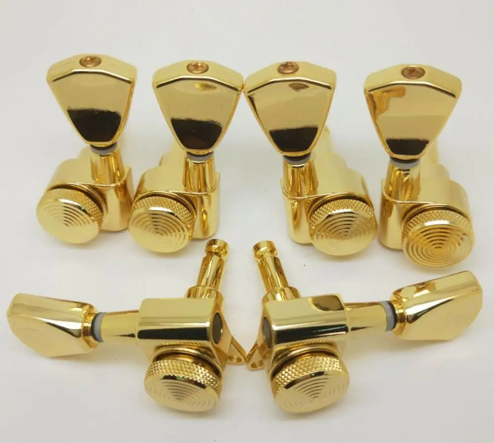 Lock Wilkinson JIN HO Tuners 3x3 Guitar Locking Tuners Machine Heads for LP SG Style guitar JN04 Gold
Lock Wilkinson JIN HO Tuners 3x3 Guitar Locking Tuners Machine Heads for LP SG Style guitar JN04 Gold