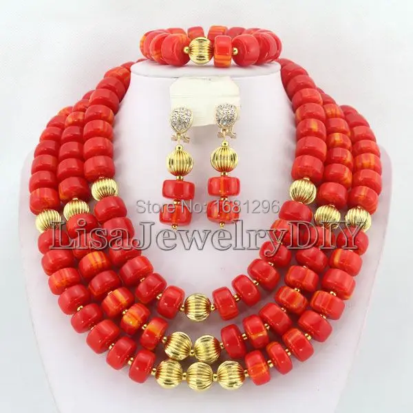 African Coral Beads Jewelry Sets Nigerian Wedding African Beads Jewelry Sets Free Shipping HD0804
African Coral Beads Jewelry Sets Nigerian Wedding African Beads Jewelry Sets Free Shipping HD0804