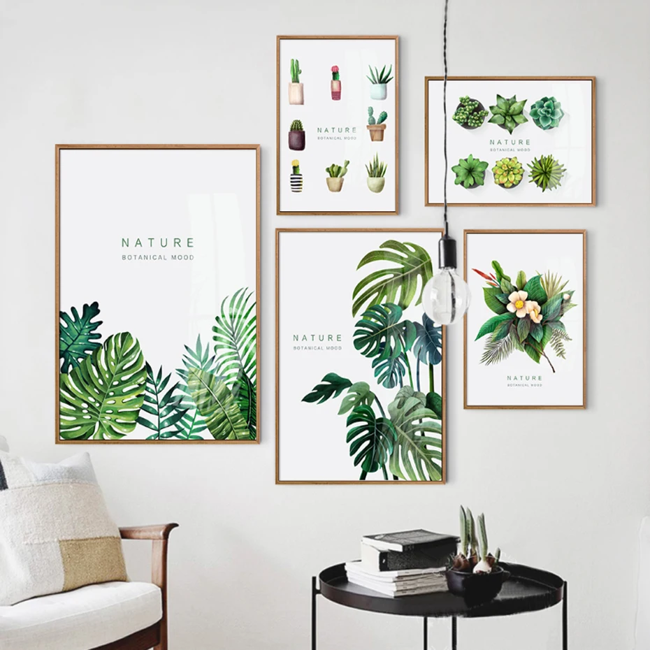Nordic Nature Plants Green Leaves Posters Canvas Painting Wall Art Prints Pictures Living Room Home Interior Decorative No Frame
Nordic Nature Plants Green Leaves Posters Canvas Painting Wall Art Prints Pictures Living Room Home Interior Decorative No Frame