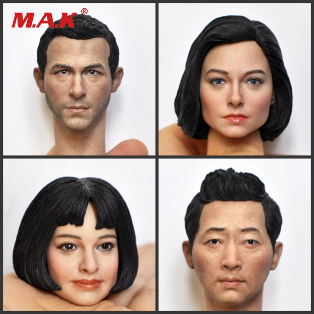 1/6 Scale Europon /American male /Female KUMIK Head Sculpt KM18-46 47 48 49 For 12" body Action Figure collection
1/6 Scale Europon /American male /Female KUMIK Head Sculpt KM18-46 47 48 49 For 12" body Action Figure collection