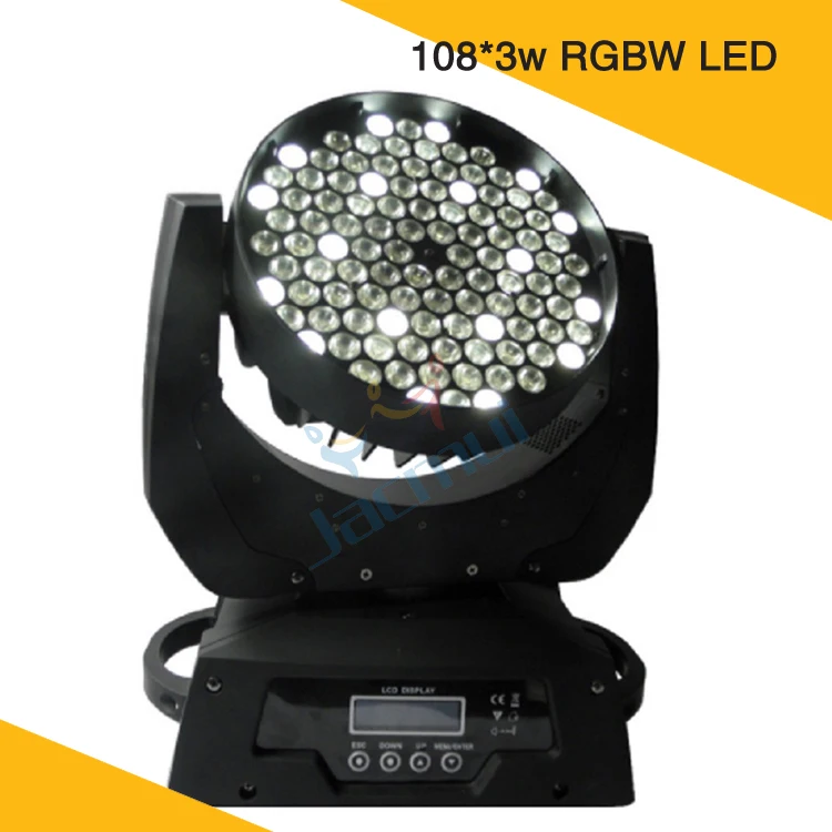 Disco Lighting 108*3w RGBW LED Moving Head Wash Stage Light For Event Wedding Show
Disco Lighting 108*3w RGBW LED Moving Head Wash Stage Light For Event Wedding Show
