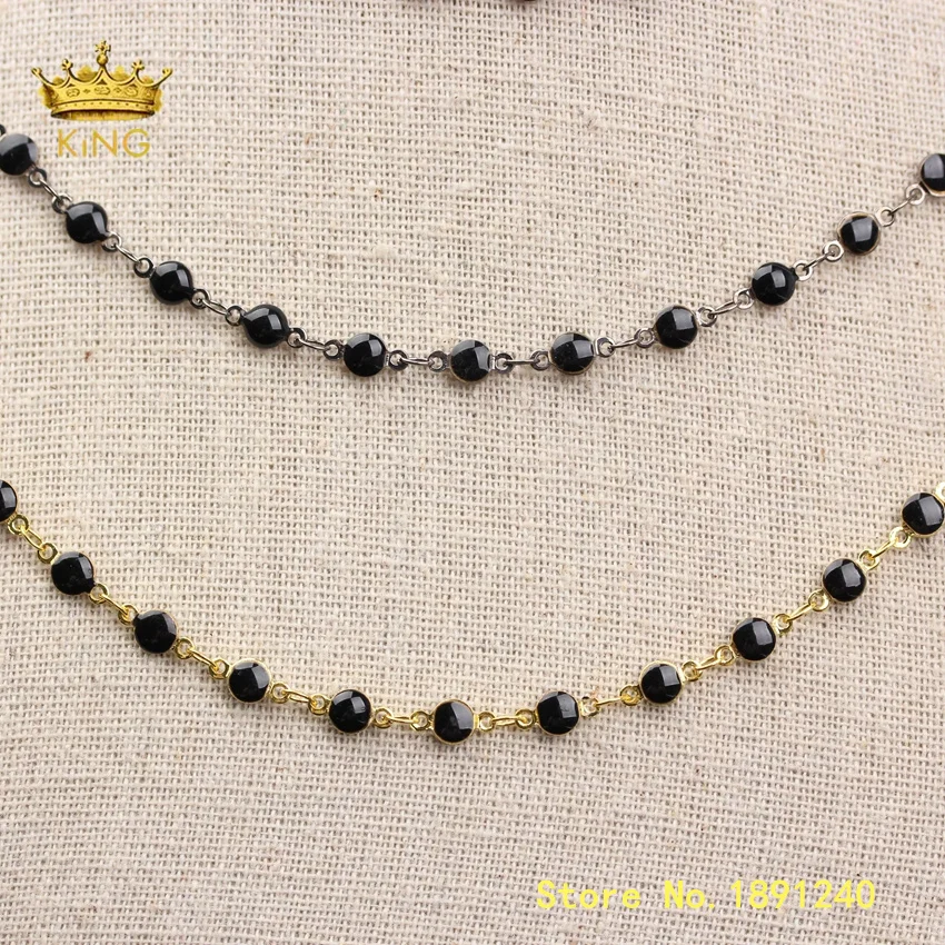 5meters Black Enamel Beaded Chain Supplies,Enamel Lampwork Glass Beads Rosary Chains DIY Chokers Body Chain Findings ZJ376
5meters Black Enamel Beaded Chain Supplies,Enamel Lampwork Glass Beads Rosary Chains DIY Chokers Body Chain Findings ZJ376