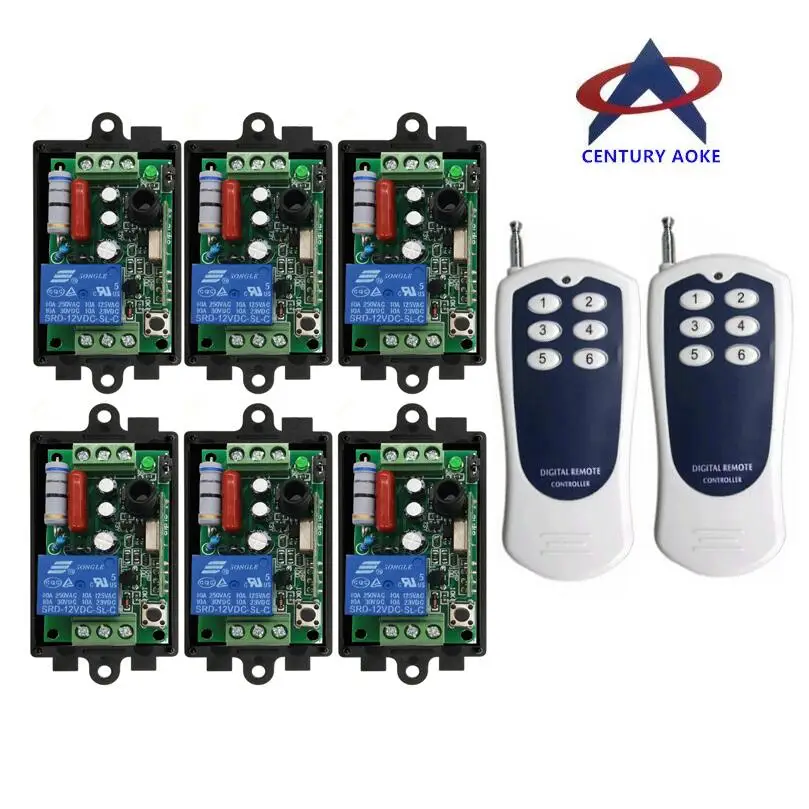 Universal AC 220 V 1 CH RF Wireless Remote Control Receiver Transmitter Power on/off 315mhz/433mhz
Universal AC 220 V 1 CH RF Wireless Remote Control Receiver Transmitter Power on/off 315mhz/433mhz