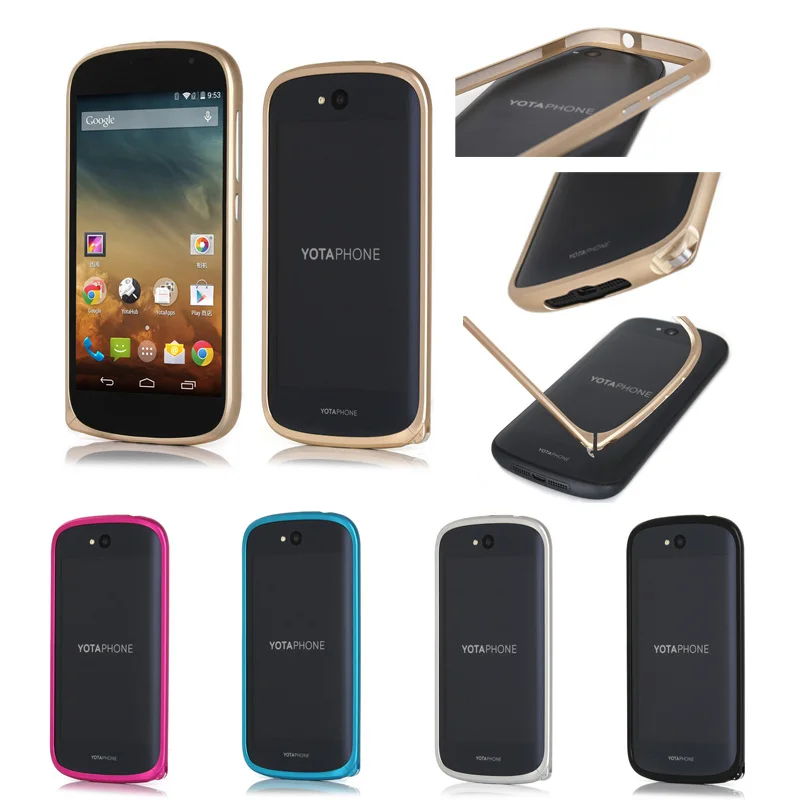 Yotaphone2 бампер чехол Ультратонкий металлический каркас для Yotaphone 2 Yota Phone 2nd Gen