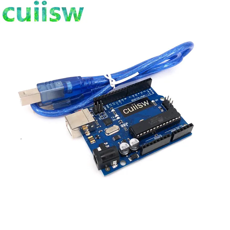UNO R3 для Arduino MEGA328P ATMEGA16U2 1 шт. + кабелей|Измерители напряжения| |