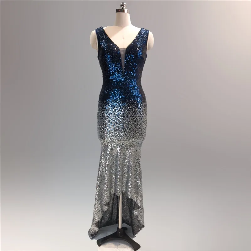Asymmetrical Sequin V Neck Sexy Nightclub Wear Women Luxury Party Dress Long Mermaid Dresses Sleevesless Vestido De Festa Longo
Asymmetrical Sequin V Neck Sexy Nightclub Wear Women Luxury Party Dress Long Mermaid Dresses Sleevesless Vestido De Festa Longo