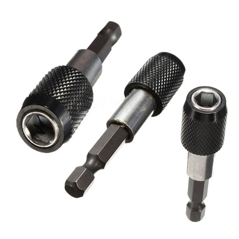 1PCS 60mm Electric Magnetic Drill Bit Holder Quick Release Screwdriver Bit Holder 1/4 Hex Shank Power Tool Drill Accessories
1PCS 60mm Electric Magnetic Drill Bit Holder Quick Release Screwdriver Bit Holder 1/4 Hex Shank Power Tool Drill Accessories