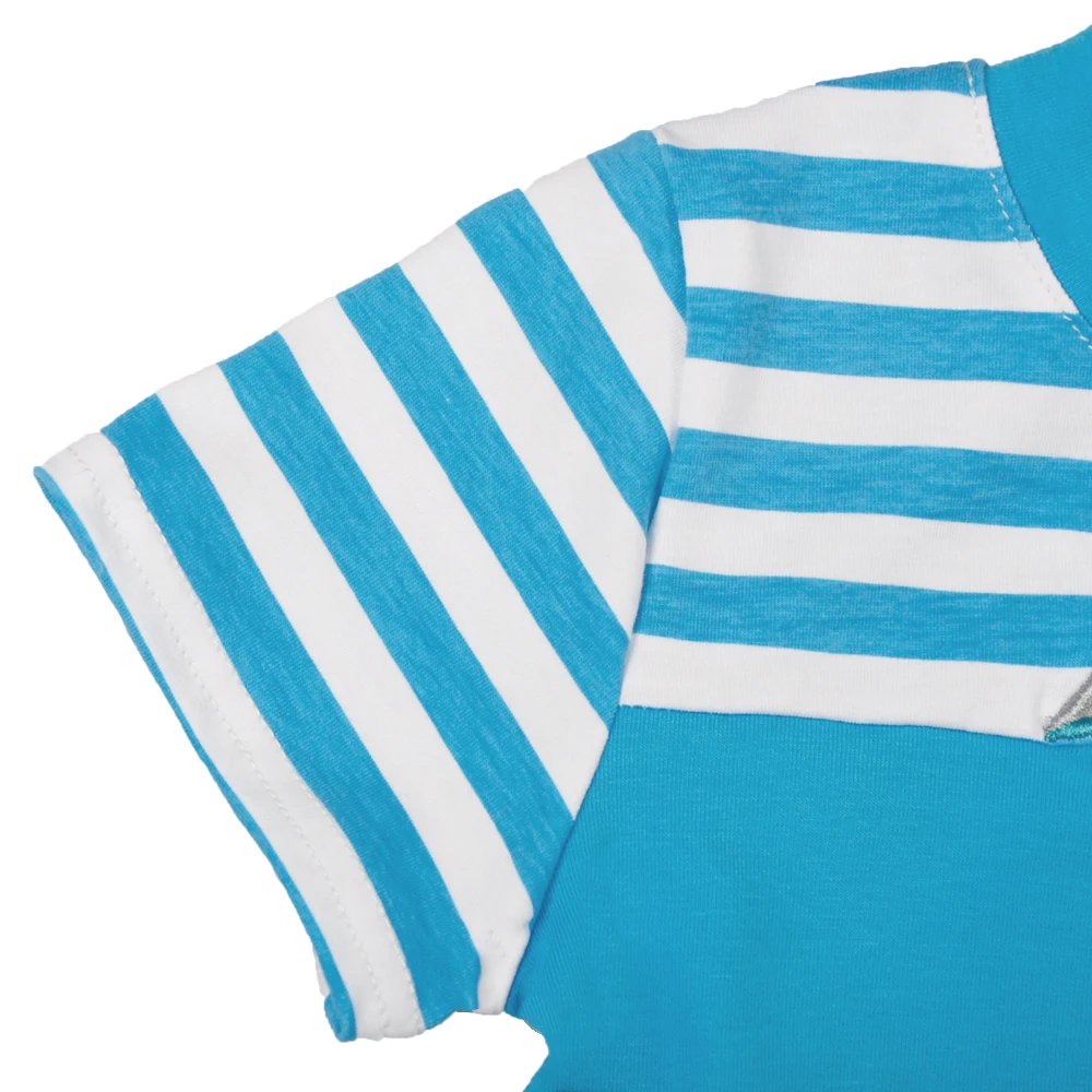 CONICE NINI/летняя детская одежда футболка для мальчиков с короткими рукавами и
