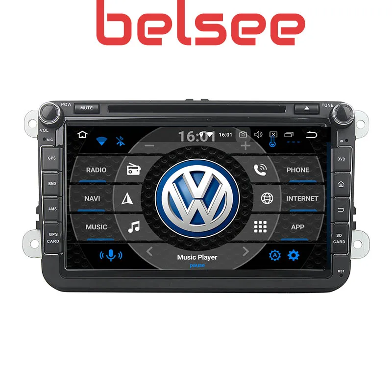 Головное устройство Belsee Android 8 0 GPS Восьмиядерный процессор 4 Гб навигации для