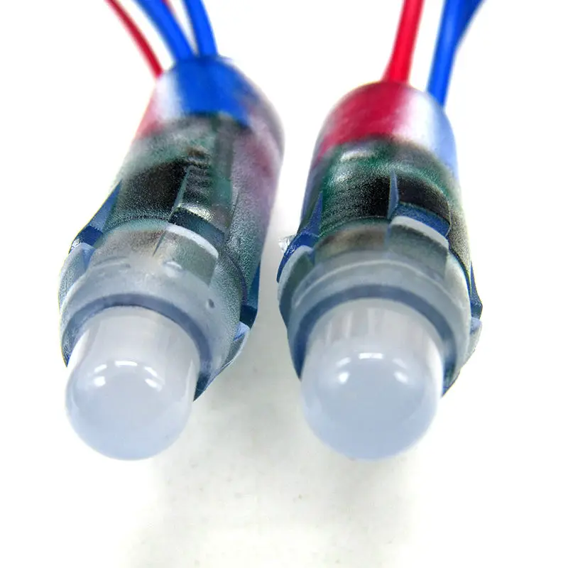 5V 12mm WS2811 DC5V 50Nodes Addressable LED Pixel Module 5V LED Pixel String IP68 Rated 3inch(7.6cm) Spacing RGB Full Color
5V 12mm WS2811 DC5V 50Nodes Addressable LED Pixel Module 5V LED Pixel String IP68 Rated 3inch(7.6cm) Spacing RGB Full Color