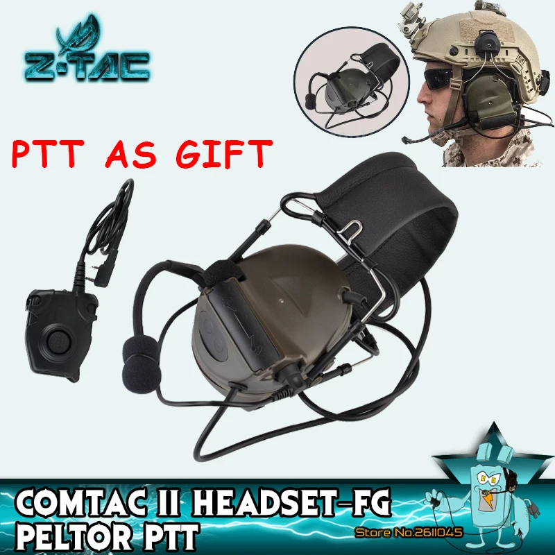 Z -TAC Tactical Headphones Peltor Comtac II Airsoft Shooting Headphones Midland Yaesu PTT Baofeng Z112 Tactical Headset Z041
Z -TAC Tactical Headphones Peltor Comtac II Airsoft Shooting Headphones Midland Yaesu PTT Baofeng Z112 Tactical Headset Z041