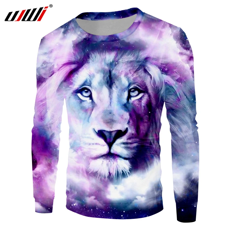 UJWI 2018 Autumn Winter Men Sweatshirts Cool Print Galaxy Space Lion King 3D Hoodies Man Hip Hop Long Sleeve Crewneck Pullovers
UJWI 2018 Autumn Winter Men Sweatshirts Cool Print Galaxy Space Lion King 3D Hoodies Man Hip Hop Long Sleeve Crewneck Pullovers
