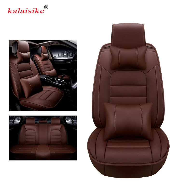 Kalaisike leather Universal Car Seat covers for Opel all models Astra g h Antara Vectra b c zafira a b auto accessories styling
Kalaisike leather Universal Car Seat covers for Opel all models Astra g h Antara Vectra b c zafira a b auto accessories styling