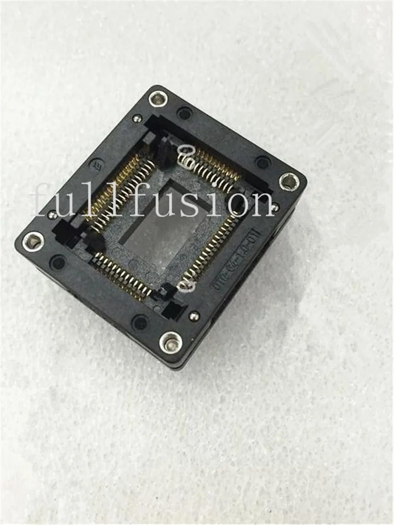 Фонарь QFP64P 1 0 мм шаг Enplas IC тестовая розетка размер корпуса 20x14 сжигание в розетке |