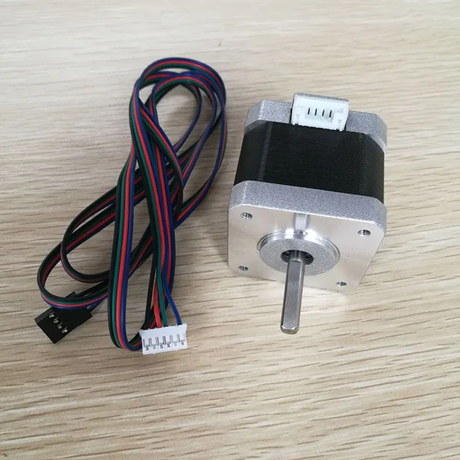 3pcs 4-lead Nema17 Stepper Motor 42 motor Nema 17 motor 42BYGH 38MM 1.7A (17HS4401) motor for CNC XYZ Good quality
3pcs 4-lead Nema17 Stepper Motor 42 motor Nema 17 motor 42BYGH 38MM 1.7A (17HS4401) motor for CNC XYZ Good quality