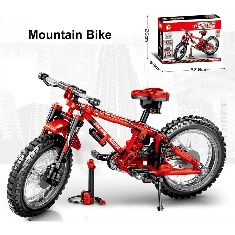 Technic Building Blocks Series 2in1 Mountain bicycles Figure Bricks Educational Toys for Children Gifts
Technic Building Blocks Series 2in1 Mountain bicycles Figure Bricks Educational Toys for Children Gifts