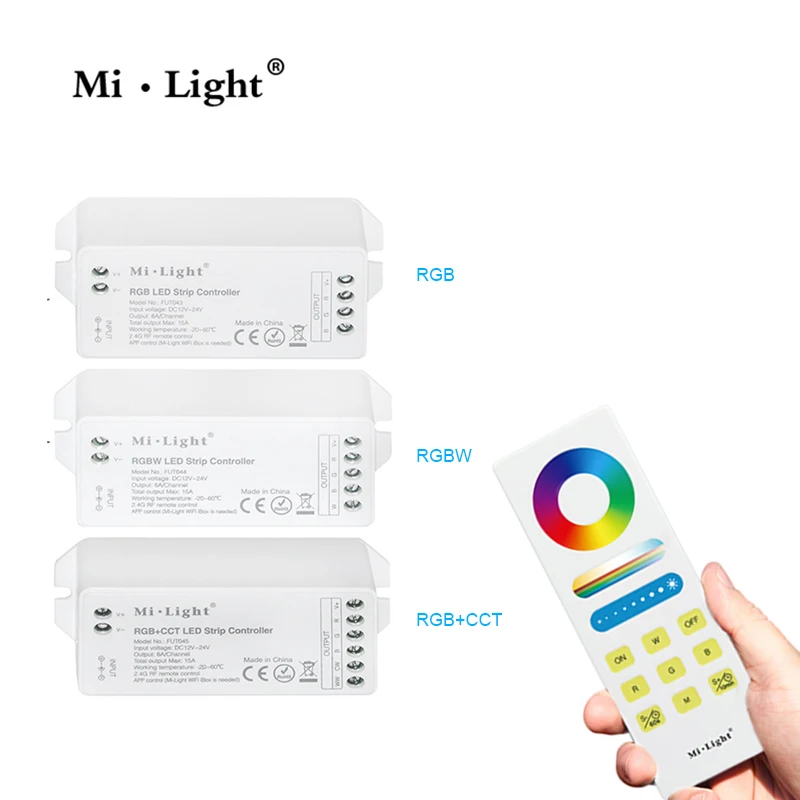 Mi светильник 2 4G fut043fut044 fut045 светодиодный контроллер RF RGB RGBW RGBCCT + 1 шт. комплект
