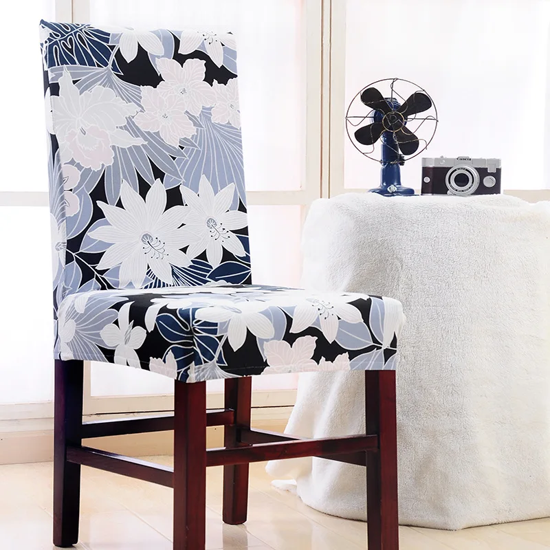 Spandex Floral Stretch Dining Chair Slipcover Modern Minimalist Anti-dirty Removable Elastic Chair Protecter Case for Banquet 30
Spandex Floral Stretch Dining Chair Slipcover Modern Minimalist Anti-dirty Removable Elastic Chair Protecter Case for Banquet 30