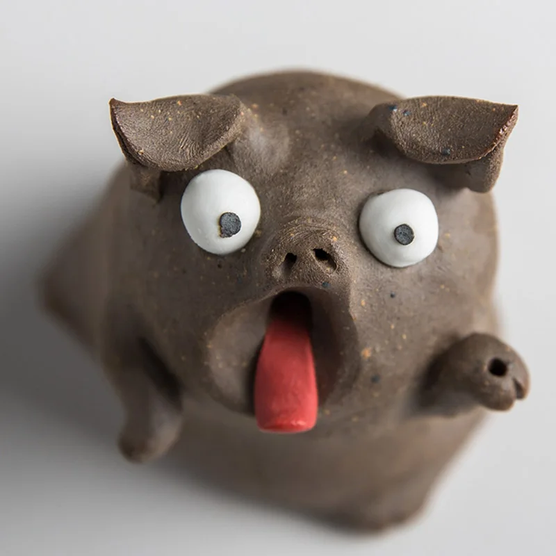 Naughty Tea Pet Statues Jingdezhen Ceramic Decoration As Stick Incense Burner Tea Ceremony Adornment Boutique Crafts Souvenir
Naughty Tea Pet Statues Jingdezhen Ceramic Decoration As Stick Incense Burner Tea Ceremony Adornment Boutique Crafts Souvenir