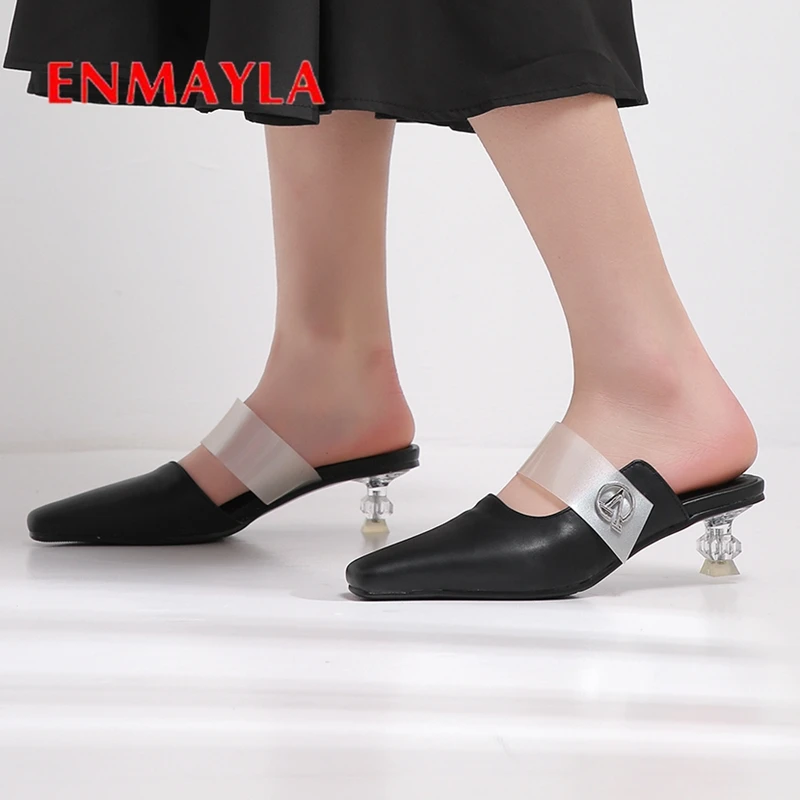 Женские однотонные шлепанцы ENMAYLA, из искусственной кожи, размеры 34-43, весна-осень, 2019
Женские однотонные шлепанцы ENMAYLA, из искусственной кожи, размеры 34-43, весна-осень, 2019