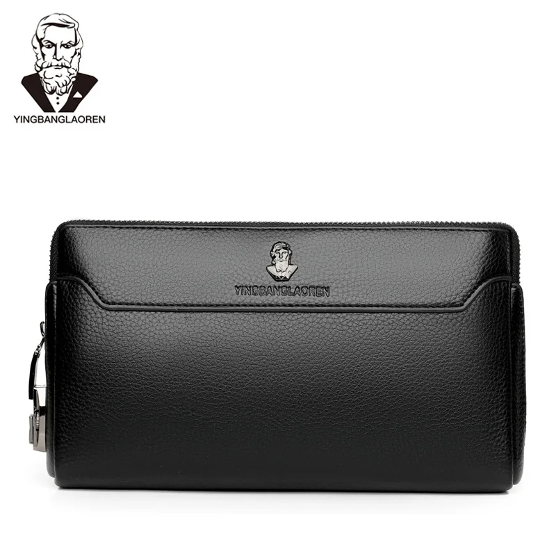 Classic Design Men's business safety lock Clutch Anti-theft long wallet big capacity coded lock Purse Male PU leather handbag
Classic Design Men's business safety lock Clutch Anti-theft long wallet big capacity coded lock Purse Male PU leather handbag