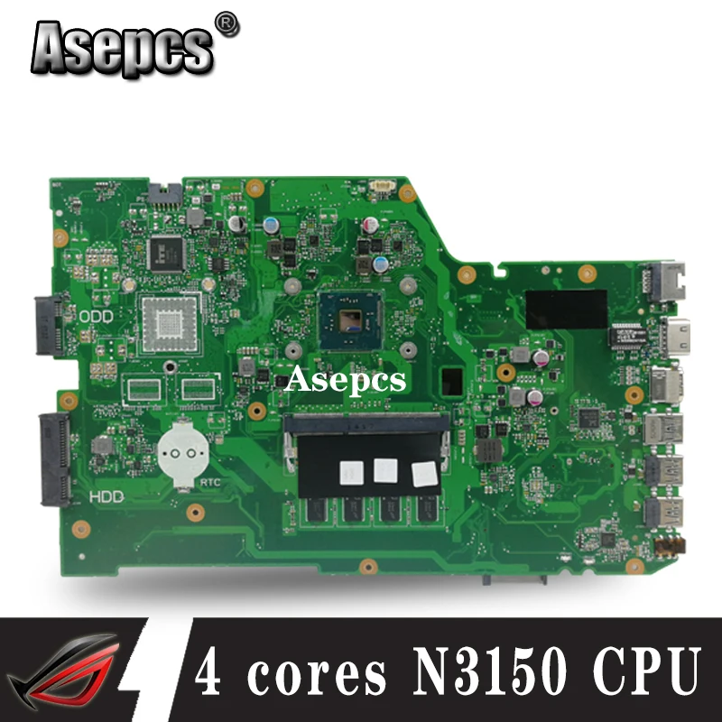 X751SA 4 ядра N3150 процессор Гб RAM материнская плата для ноутбука For Asus X751S X751SJ X751SV