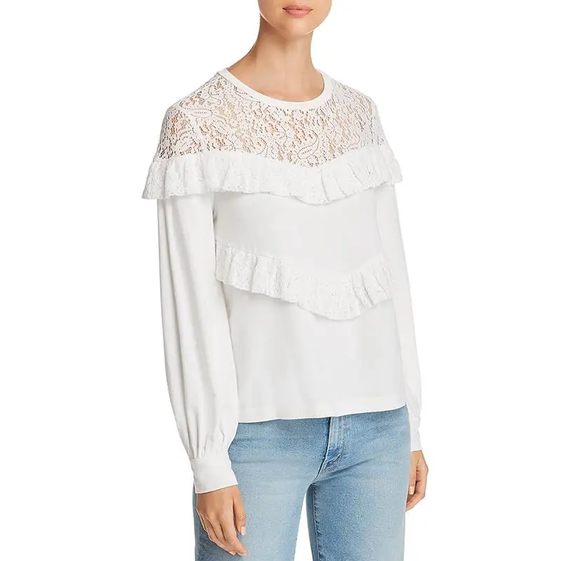 Autumn White Lace Blouse Shirt Women Long Sleeve O-Neck Casual Tops Elegant Office Ladies Blouses Blusa Mujer SJ245C
Autumn White Lace Blouse Shirt Women Long Sleeve O-Neck Casual Tops Elegant Office Ladies Blouses Blusa Mujer SJ245C