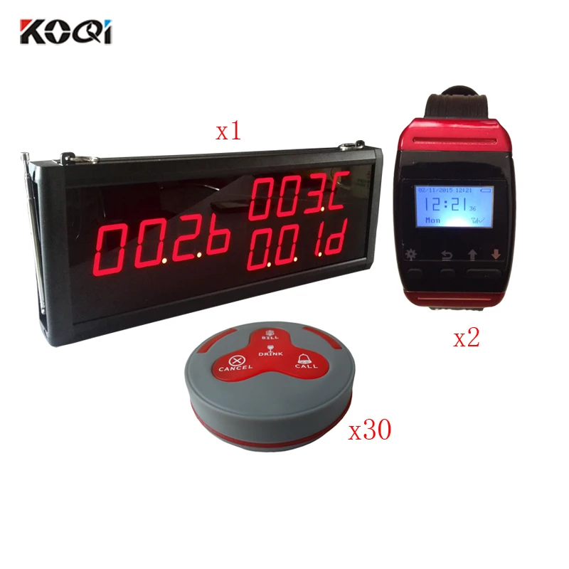Wireless Sound System Wireless Electronic Voting Pager Table Buzzer Equipment For Casino(1 display 2 wrist watch 30 call button)
Wireless Sound System Wireless Electronic Voting Pager Table Buzzer Equipment For Casino(1 display 2 wrist watch 30 call button)