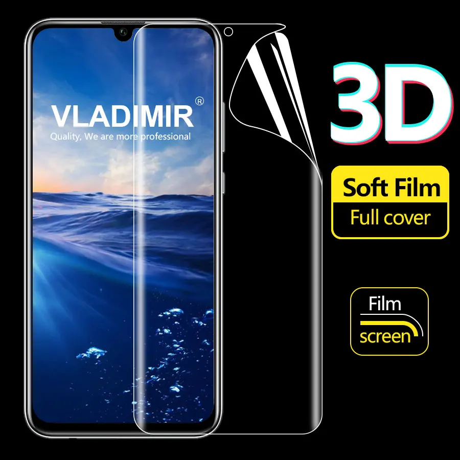 Vladimir 2 шт Передняя Мягкая Защитная пленка для экрана TPU huawei Honor 10 9 P8 P9 Lite 2017 8 Pro