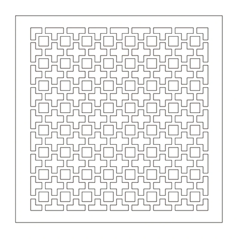 New Mod Squared Stencil for DIY Scrapbooking Embossing Paper Cards Decorative Crafts Plastic Drawing Sheets Template 6x6inches
New Mod Squared Stencil for DIY Scrapbooking Embossing Paper Cards Decorative Crafts Plastic Drawing Sheets Template 6x6inches