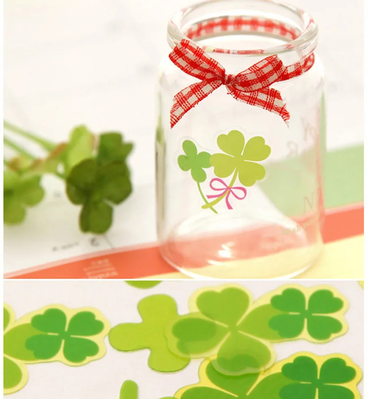 1-Pack Flower / Princess / Stamp / Four Leaf Clover Series Scrapbook Stickers for DIY
1-Pack Flower / Princess / Stamp / Four Leaf Clover Series Scrapbook Stickers for DIY