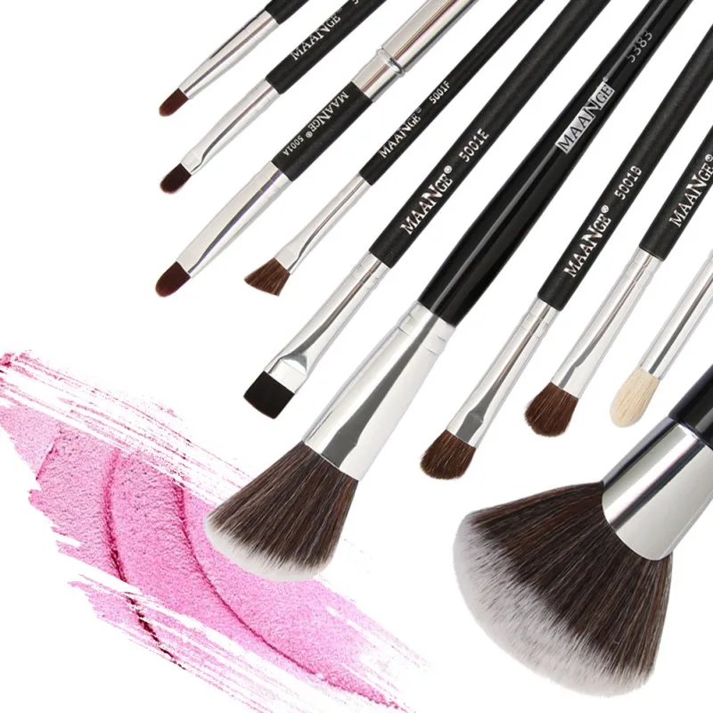 Professional Women Makeup Brushes 1/10pcs Power Eye Shadow Makeup Brushes Set Cosmetics Make Up Brush Kits
Professional Women Makeup Brushes 1/10pcs Power Eye Shadow Makeup Brushes Set Cosmetics Make Up Brush Kits