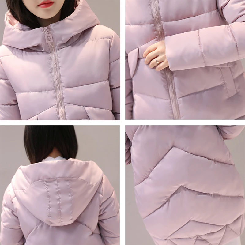 Nice Hooded Women Womens Winter Coat Solid Color Jaqueta Feminina Inverno Warm Thicken Long Parka Ladies Casual Overcoat
Nice Hooded Women Womens Winter Coat Solid Color Jaqueta Feminina Inverno Warm Thicken Long Parka Ladies Casual Overcoat