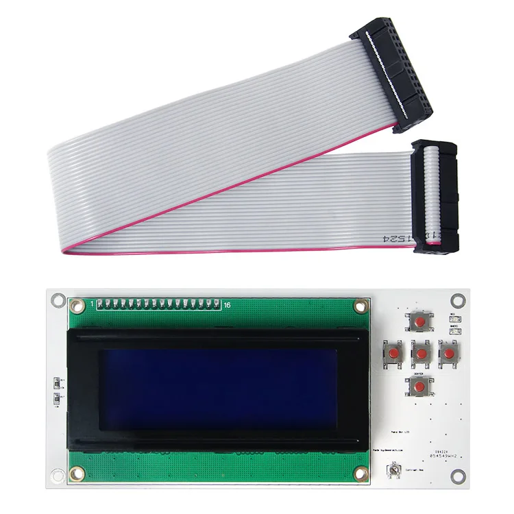Плата контроллера Geeetech MightyBoard LCD 2004, модуль дисплея, бесплатная доставка
Плата контроллера Geeetech MightyBoard LCD 2004, модуль дисплея, бесплатная доставка
