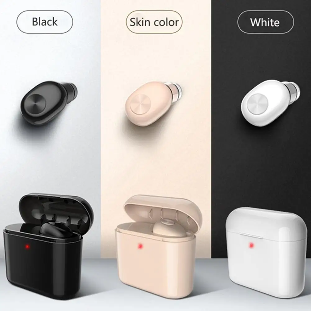 BL1 Portable Wireless Bluetooth 4.2 Ear Bud Rechargeable Earphones Earpiece for Mobile Phone
BL1 Portable Wireless Bluetooth 4.2 Ear Bud Rechargeable Earphones Earpiece for Mobile Phone