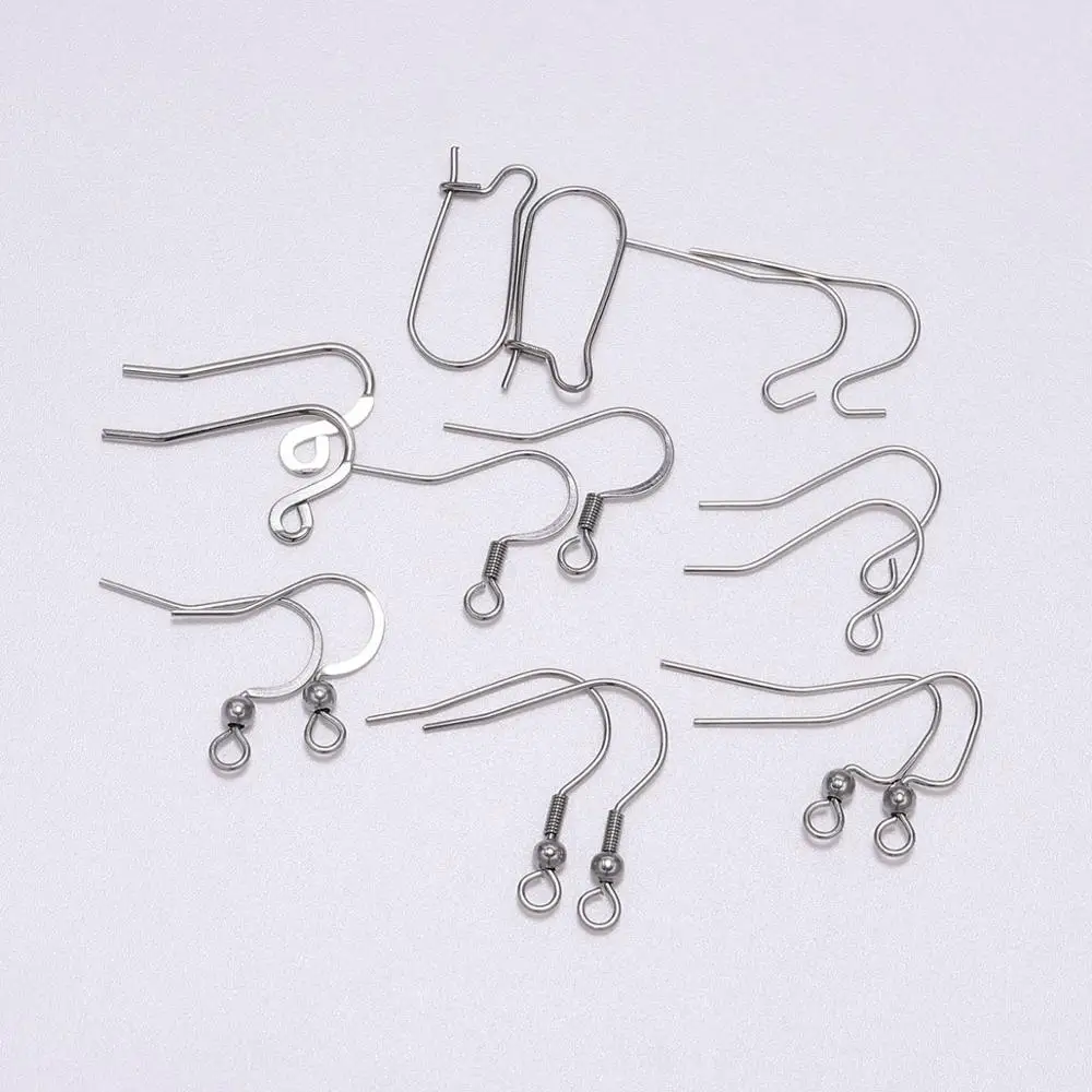 50pcs/lot Stainless Steel Earring Hooks Findings Not Allergic Ear Hook Earrings Clasps For Jewelry Making DIY Earwire Supplies
50pcs/lot Stainless Steel Earring Hooks Findings Not Allergic Ear Hook Earrings Clasps For Jewelry Making DIY Earwire Supplies