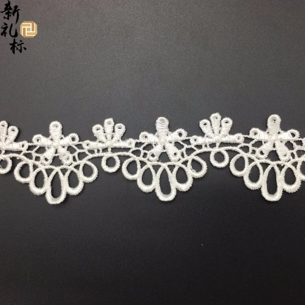 Free Shipping 15yards/Lot White Flower Water Soluble Lace Trim DIY Handmade Lace Accessories Textile Black Fabrics
Free Shipping 15yards/Lot White Flower Water Soluble Lace Trim DIY Handmade Lace Accessories Textile Black Fabrics