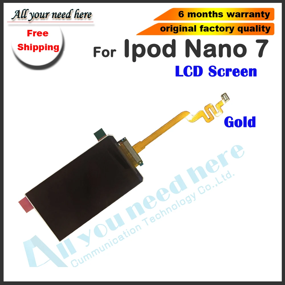 Замена для iPod Nano 7 7th 7Gen Передний сенсорный экран Высокое качество ipod Nano7 ЖК-экран