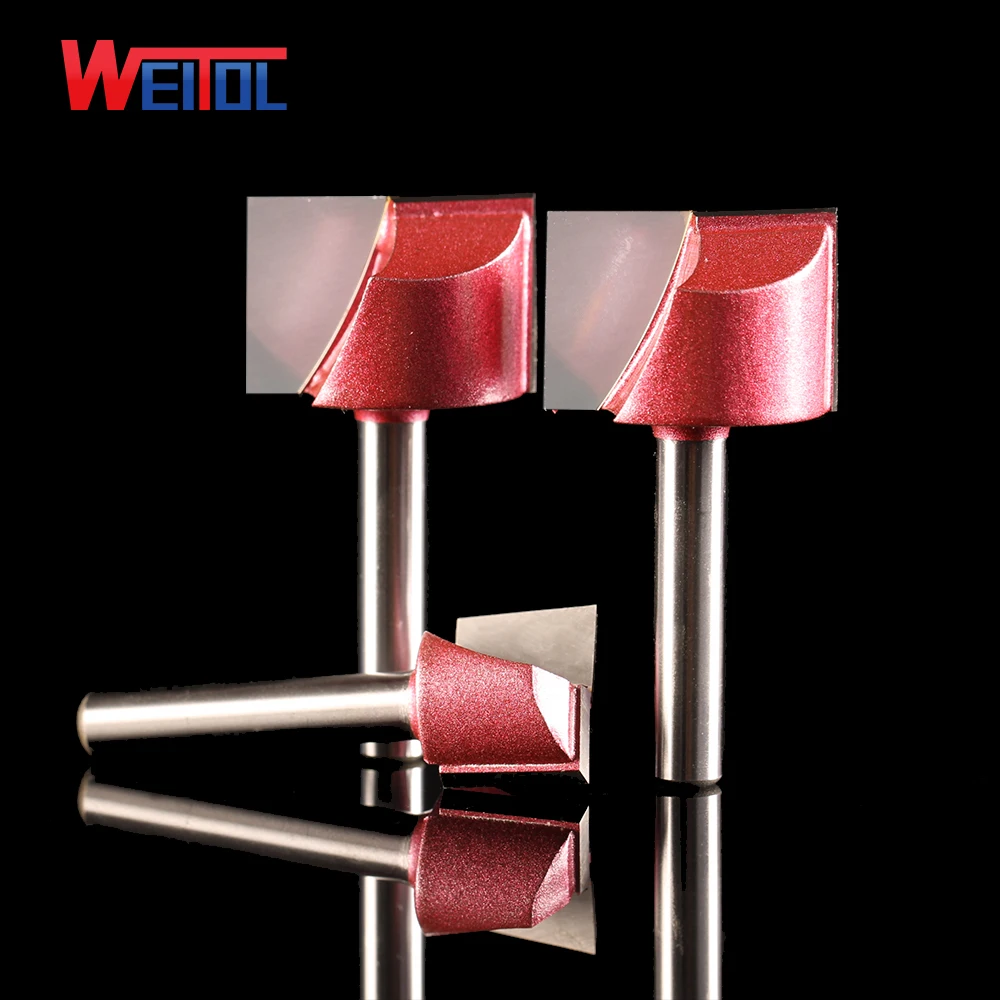 Weitol 6mm CNC wood Solid Carbide Milling Cutter Cleaning Bottom bit MDF PVC acrylic wood tool engraving bit
Weitol 6mm CNC wood Solid Carbide Milling Cutter Cleaning Bottom bit MDF PVC acrylic wood tool engraving bit