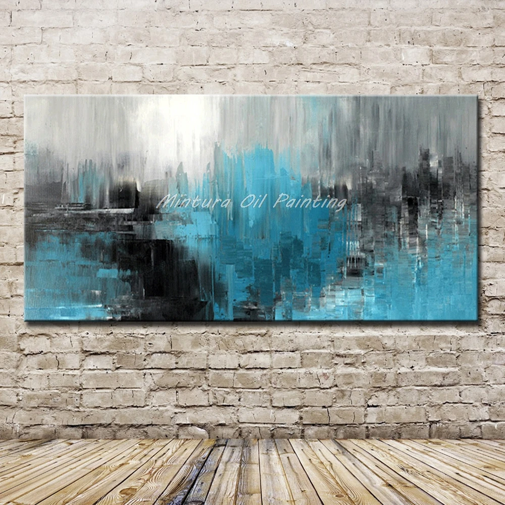 Arthyx Large Size Art Hand Painted Abstract Oil Paintings on Canvas Modern Wall Pictures For Living Room Bedroom Home Decoration
Arthyx Large Size Art Hand Painted Abstract Oil Paintings on Canvas Modern Wall Pictures For Living Room Bedroom Home Decoration