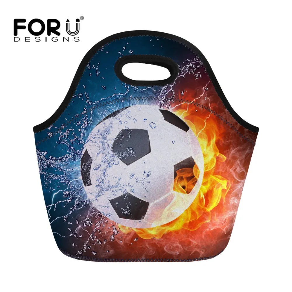 FORUDESIGNS 2018 Foot ball Pattern Neoprene Lunch Bag for Kid Women Snacks Tote Portable Insulated Cooler Lunchbox Bolsa Termica
FORUDESIGNS 2018 Foot ball Pattern Neoprene Lunch Bag for Kid Women Snacks Tote Portable Insulated Cooler Lunchbox Bolsa Termica