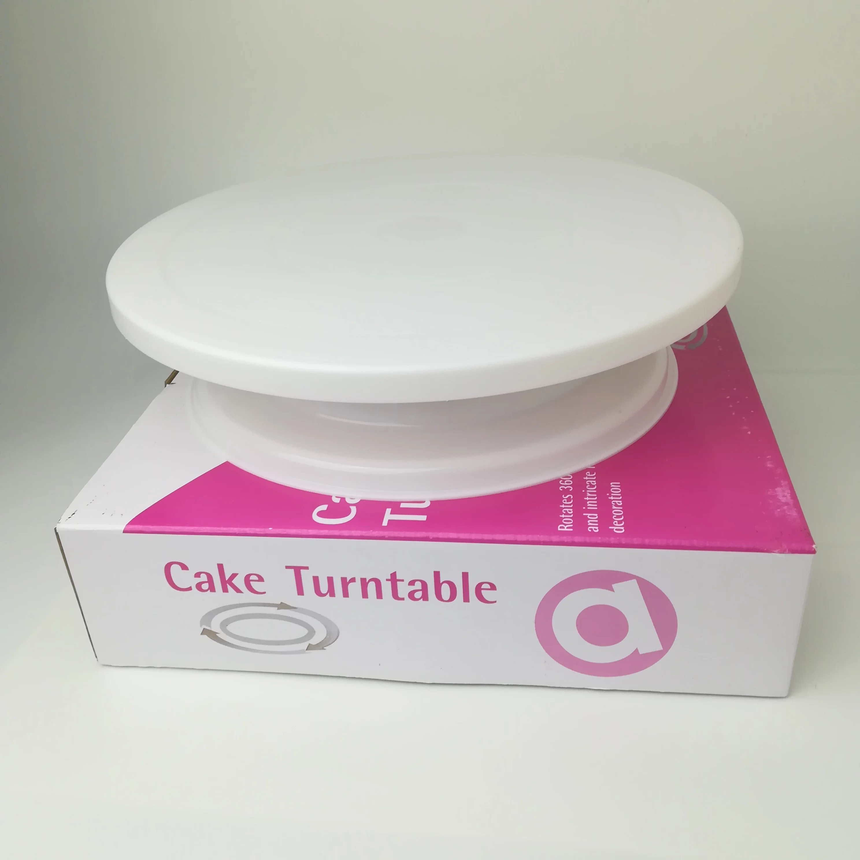 Fine Anti-Slip Cake Decorating Turntable Stand Platform White 28cm Round Rotating Revolving Display table Sugarcraft 360 Rotary
Fine Anti-Slip Cake Decorating Turntable Stand Platform White 28cm Round Rotating Revolving Display table Sugarcraft 360 Rotary