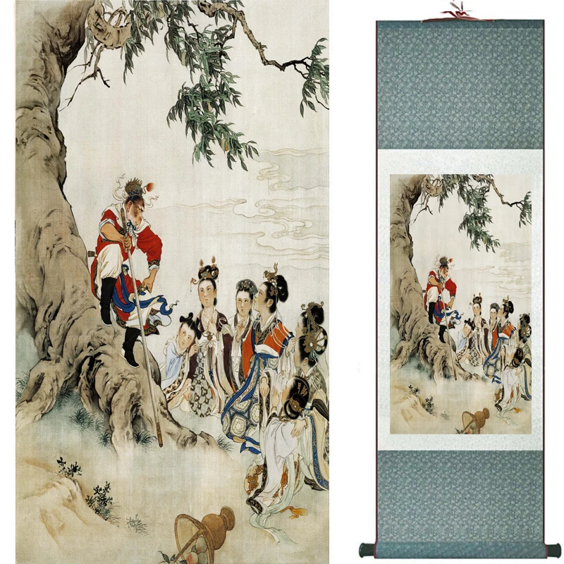The monkey king caused havoc in heaven art painting silk scroll painting Monkey King Wreaks Havoc in Heaven painting 2018082443
The monkey king caused havoc in heaven art painting silk scroll painting Monkey King Wreaks Havoc in Heaven painting 2018082443