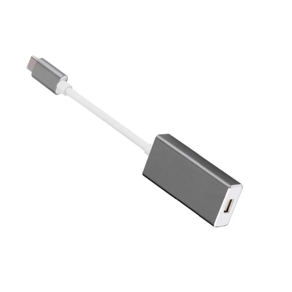 Переходник с USB C на Mini DP 4K 60Hz Type адаптер портов дисплея Plug and Play Thunderbolt 3 |