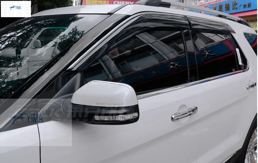 Yimaautotrims Window Visors Awnings Wind Rain Shield Deflector Visor Guard Vent Cover Trim Fit For Ford Explorer 2016 2017
Yimaautotrims Window Visors Awnings Wind Rain Shield Deflector Visor Guard Vent Cover Trim Fit For Ford Explorer 2016 2017