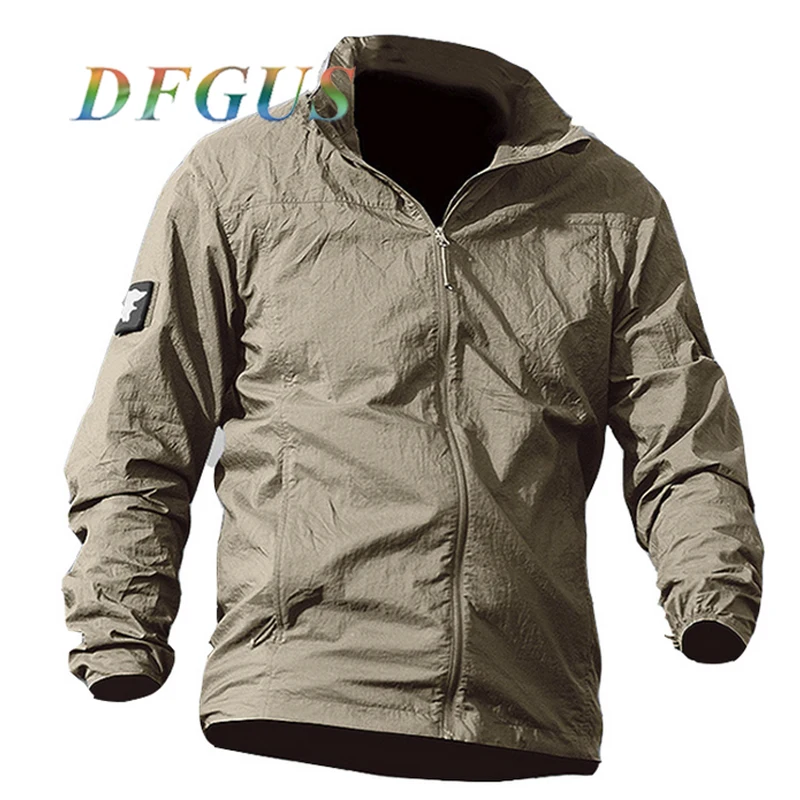 Men's Jacket Coat Militar Waterproof Quick Dry Breathable Hooded Coat for Men Windbreaker Thin Winter Military Jackets
Men's Jacket Coat Militar Waterproof Quick Dry Breathable Hooded Coat for Men Windbreaker Thin Winter Military Jackets