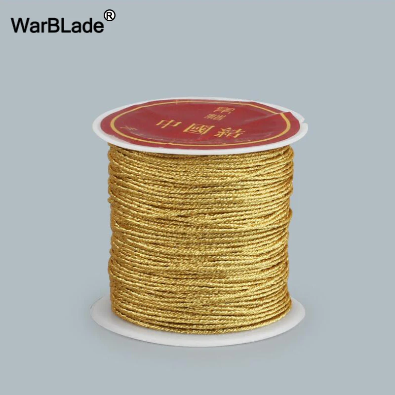 Gold Silver Cord 0.2mm 0.4mm 0.6mm 0.8mm 1mm Nylon Cord Thread String Rope Bead Wires For DIY Handmade Braided Jewelry Making
Gold Silver Cord 0.2mm 0.4mm 0.6mm 0.8mm 1mm Nylon Cord Thread String Rope Bead Wires For DIY Handmade Braided Jewelry Making