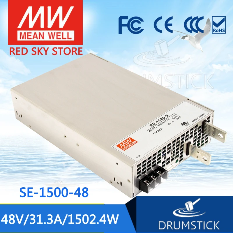 patriotic MEAN WELL SE-1500-48 48V 31.3A meanwell SE-1500 48V 1502.4W Single Output Power Supply
patriotic MEAN WELL SE-1500-48 48V 31.3A meanwell SE-1500 48V 1502.4W Single Output Power Supply