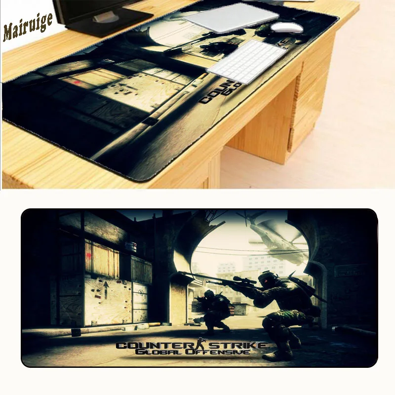 Mairuige Counter Strike CSGO Gaming Gamer Large Mouse Pad Mat Mousepad Natural Rubber Pad Computer Desk Mouse Game Play Mat
Mairuige Counter Strike CSGO Gaming Gamer Large Mouse Pad Mat Mousepad Natural Rubber Pad Computer Desk Mouse Game Play Mat