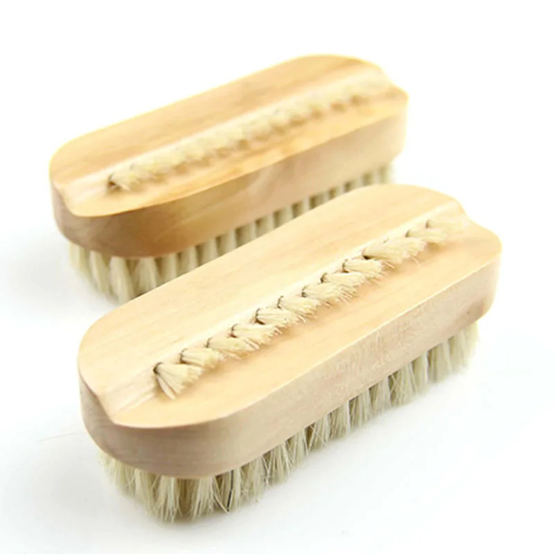 Double Sides Brushes Nail Cleaning Brush with Wooden Handle Natural Bristles Manicure Pedicure Tool Scrubbing Brush JWYGJ95
Double Sides Brushes Nail Cleaning Brush with Wooden Handle Natural Bristles Manicure Pedicure Tool Scrubbing Brush JWYGJ95